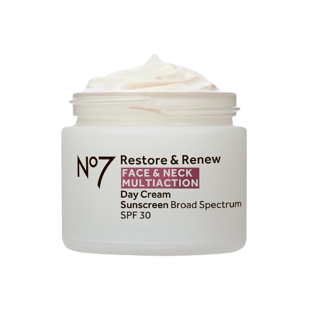No7 Restore & Renew Multi Action Face & Neck Day Cream SPF 30