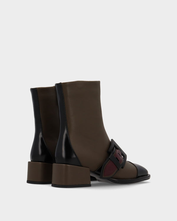 Noa Harmon Borgo Kaki Negro Y Marrón