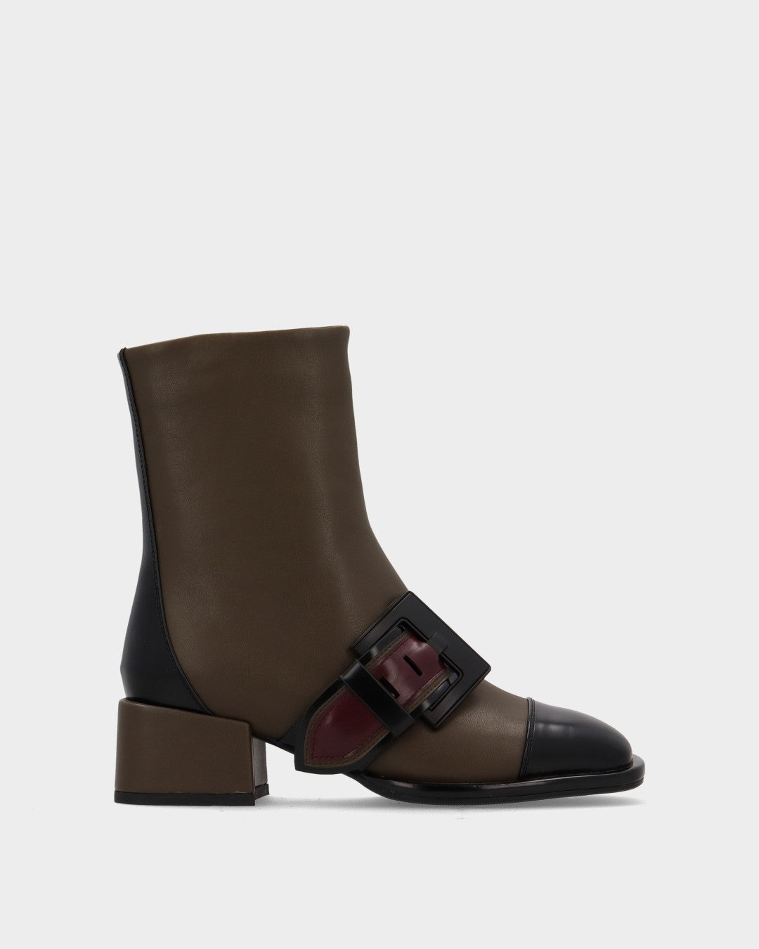 noa harmon Borgo Kaki negro y marrón