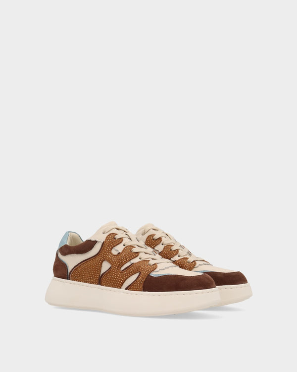 Noa Harmon BRAVA Mix De Marrones Beige Y Azul