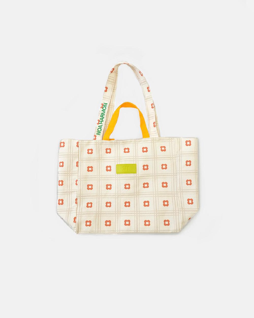 noa harmon NH FLOWER TOTEBAG