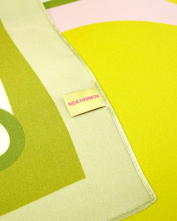 Noa Harmon NH SILK SCARF PINK