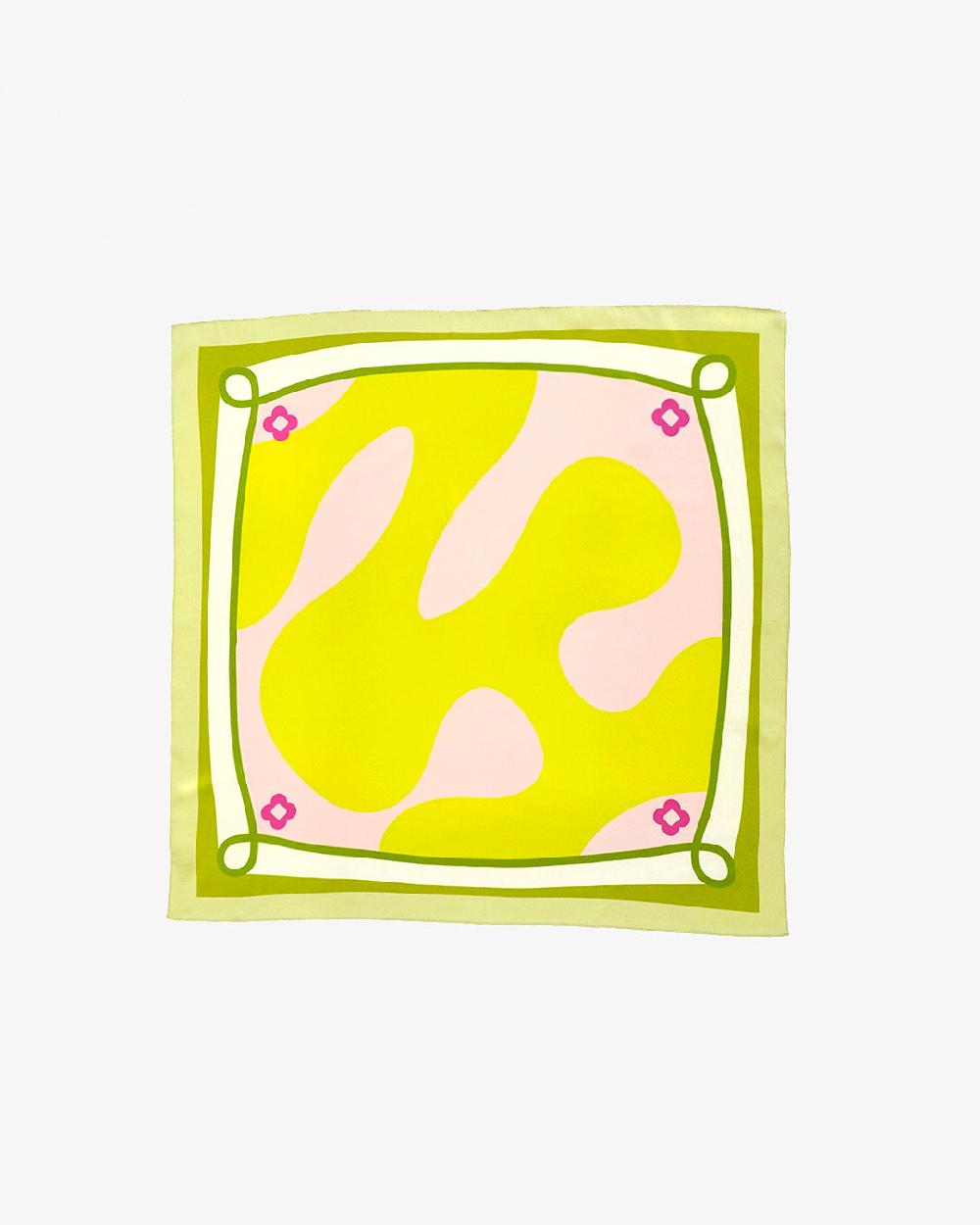 noa harmon NH SILK SCARF PINK