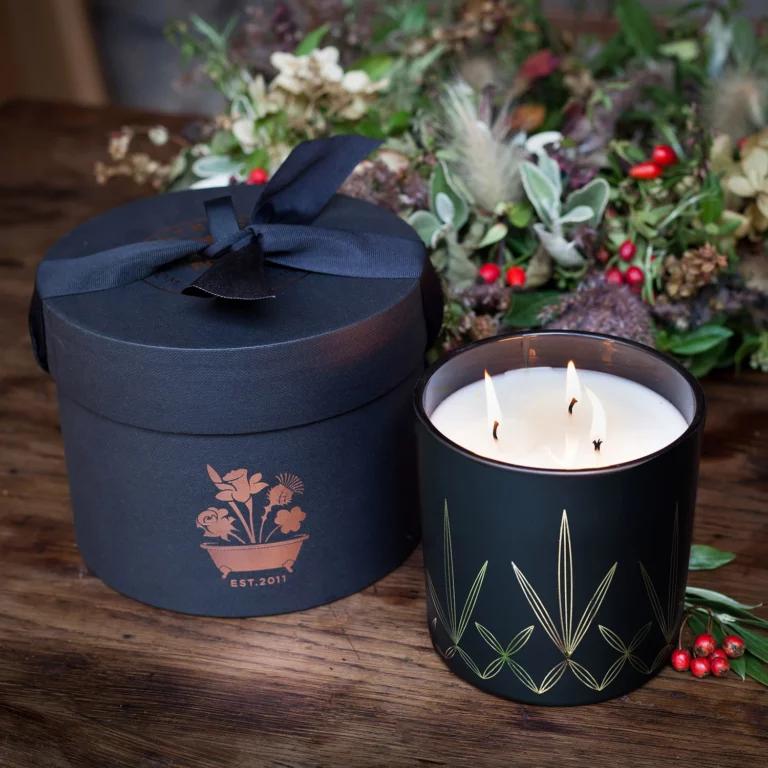 Noble Isle Fireside Glow Large Luxury Scented Candle