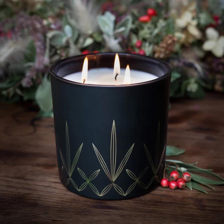 Noble Isle Fireside Glow Large Luxury Scented Candle