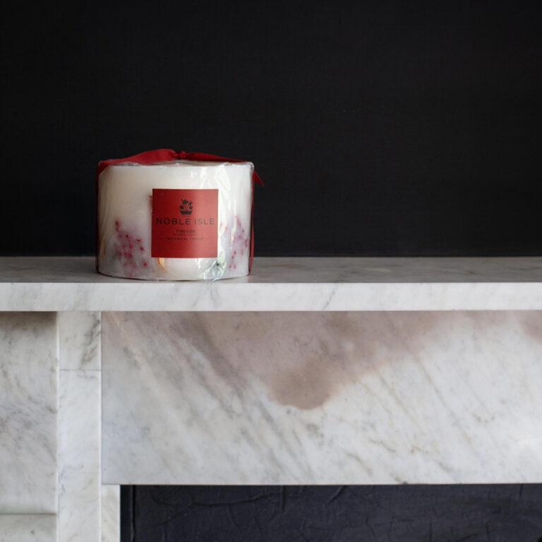 Noble Isle Fireside Large Luxury Botanical Candle