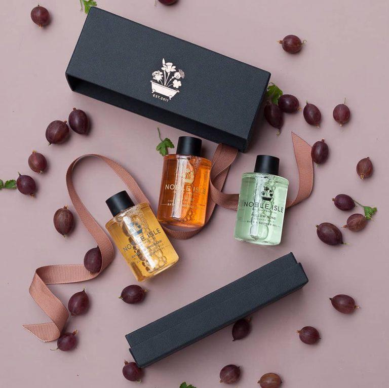 Noble Isle Luxury Fresh & Clean Bath & Shower Gel Trio
