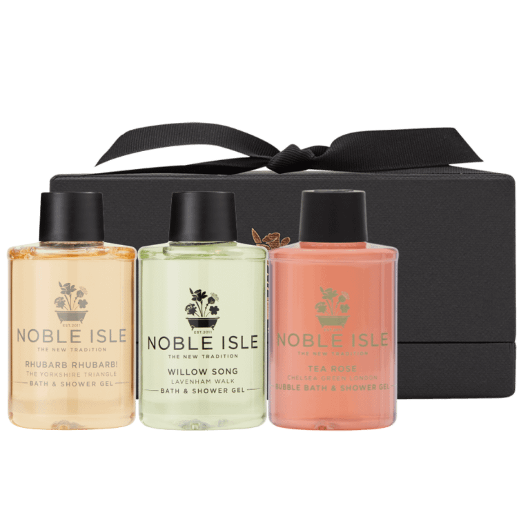 noble isle Luxury Fresh & Clean Bath & Shower Gel Trio
