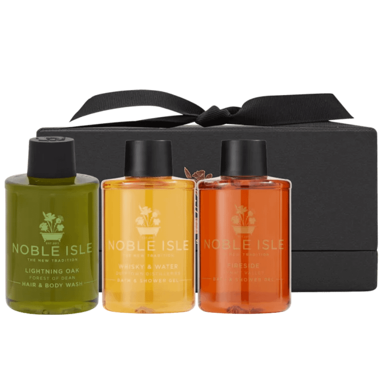 noble isle Luxury Men’s Bath & Shower Gel Trio