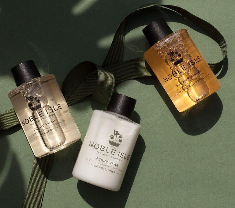 Noble Isle Luxury Shower And Hair Travel Trio