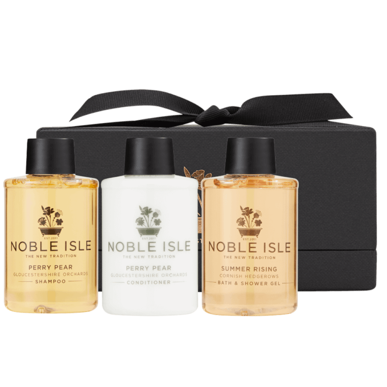 noble isle Luxury Shower and Hair Travel Trio