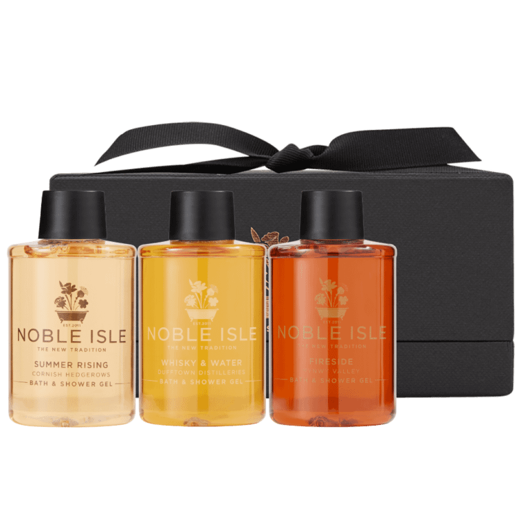 noble isle Luxury Warm & Spicy Bath & Shower Gel Trio