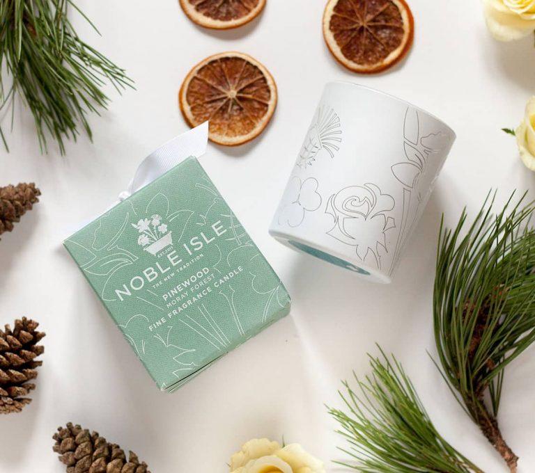 Noble Isle Pinewood Luxury Scented Candle