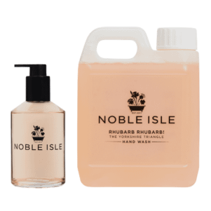 noble isle Rhubarb Rhubarb Hand Wash Refill Set
