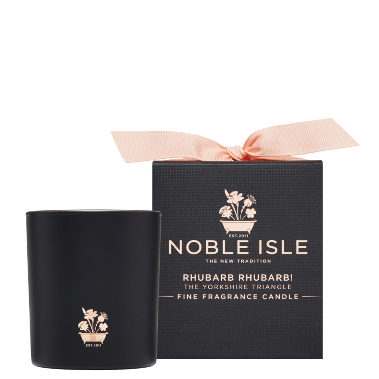 Noble Isle Rhubarb Rhubarb Luxury Scented Candle