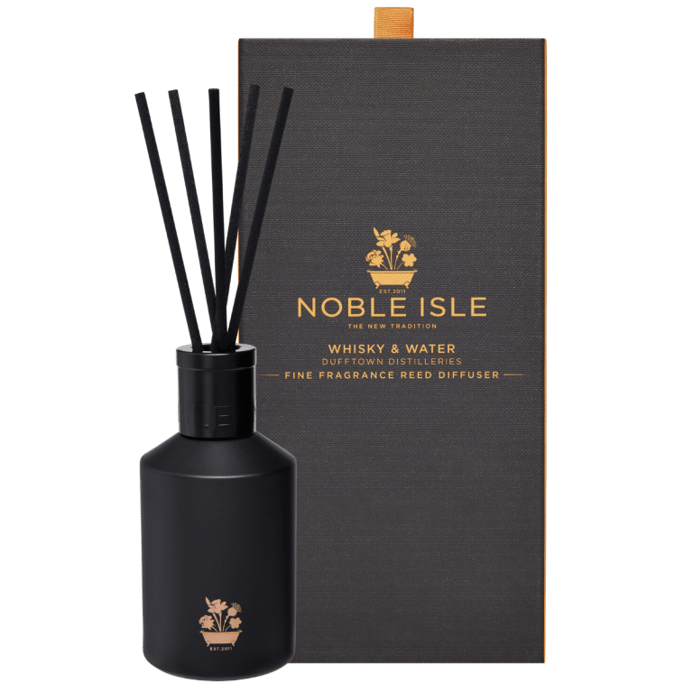 Noble Isle Whisky & Water Luxury Reed Diffuser