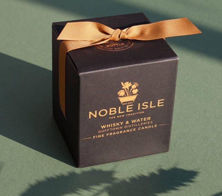Noble Isle Whisky & Water Luxury Scented Candle
