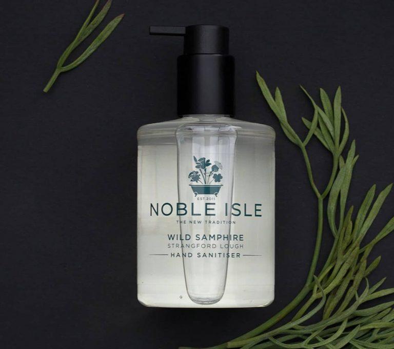 noble isle Wild Samphire Luxury Hand Sanitiser Gel