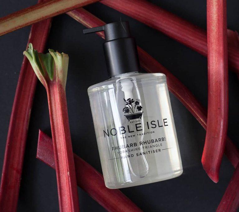 Noble Isle Rhubarb Rhubarb Luxury Hand Sanitiser Gel