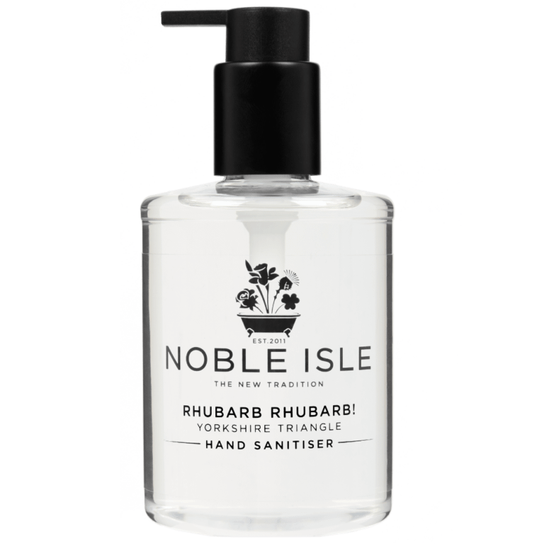 noble isle Rhubarb Rhubarb Luxury Hand Sanitiser Gel