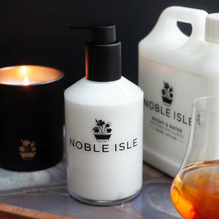 Noble Isle Whisky & Water Luxury Hand Lotion 1 Litre Refill