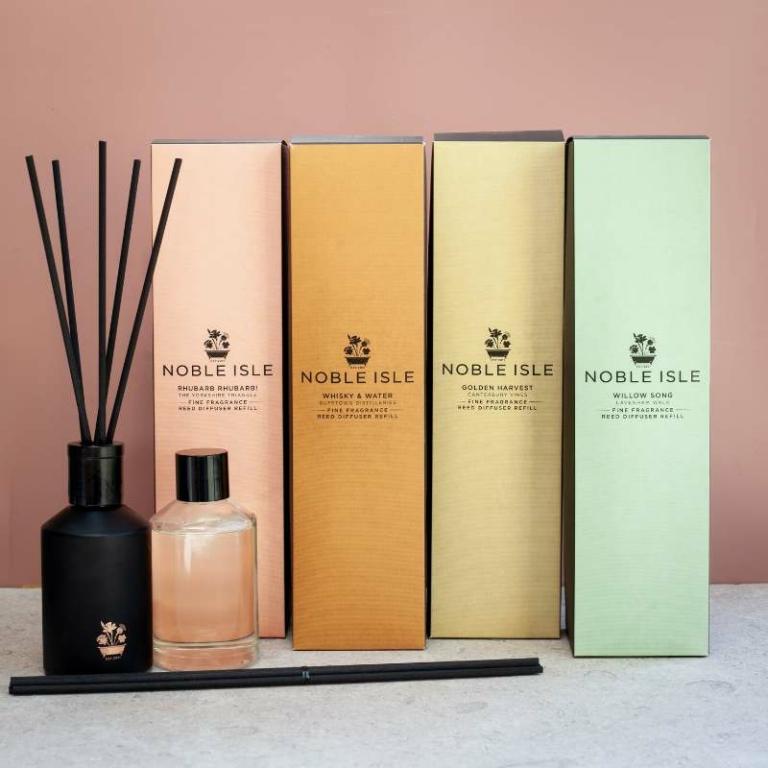 Noble Isle Whisky & Water Luxury Reed Diffuser Refill