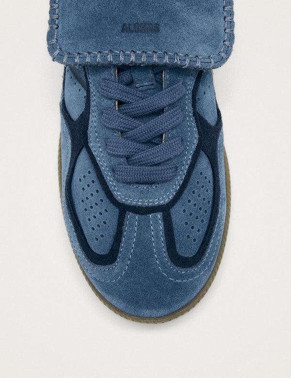 Nobody’s Child Alohas Club Suede Blue Leather Sneakers