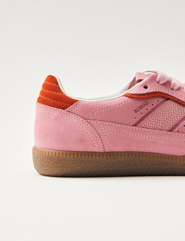 Nobody’s Child Alohas Rife Sea Pink Leather Trainers