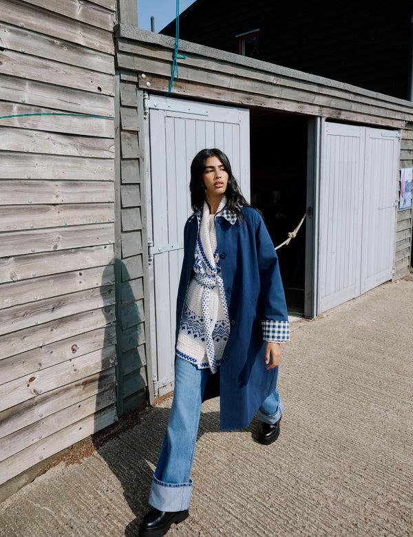 Nobody’s Child Blue High Rise Islington Turn Up Jeans