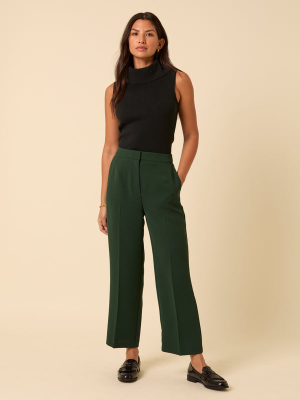 nobody’s child Forest Green Etta Straight Leg Trousers