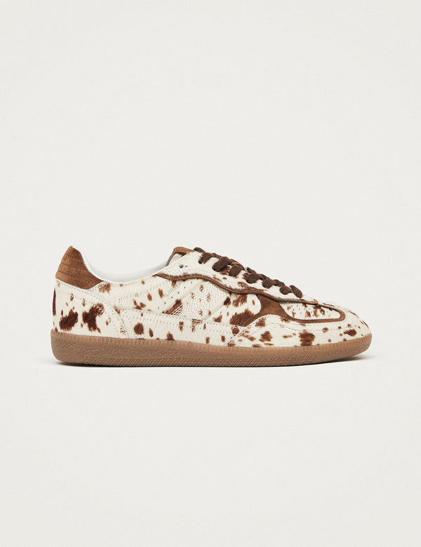 nobody’s child Alohas Cow Print Leather Trainers