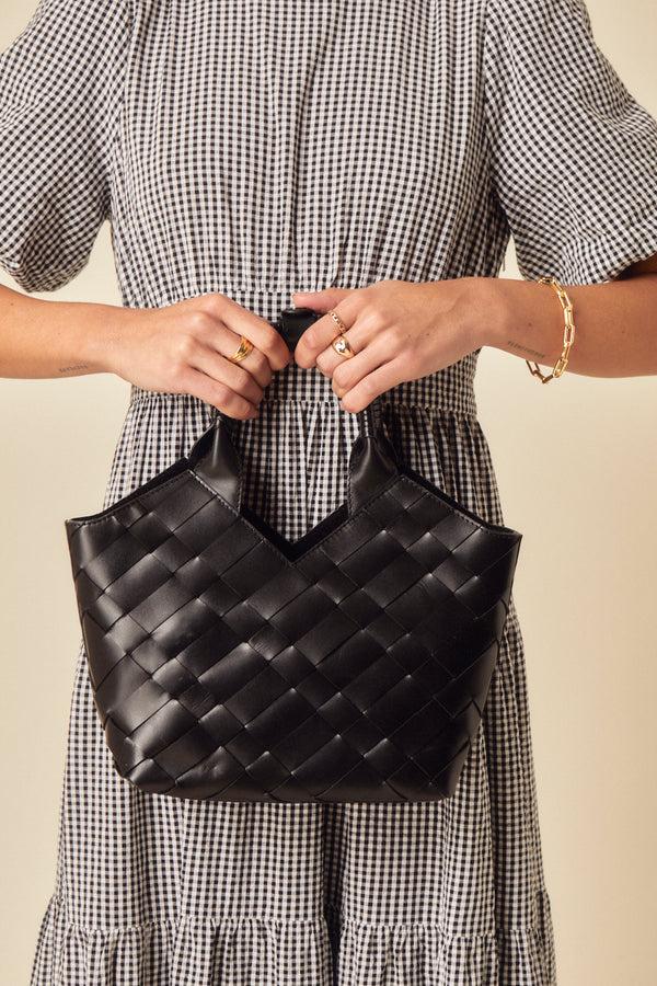 Nobody’s Child Black Aleo Cabas Mini Bag