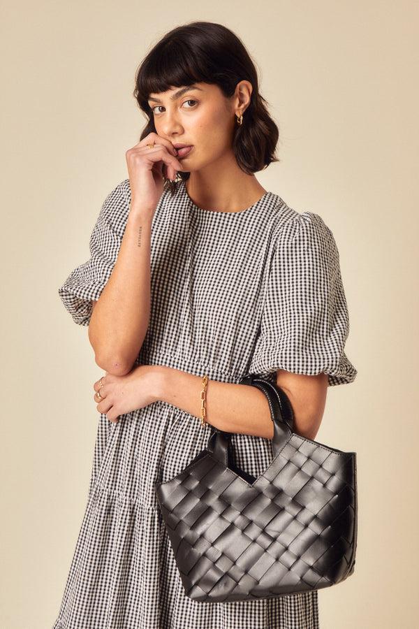 Nobody’s Child Black Aleo Cabas Mini Bag