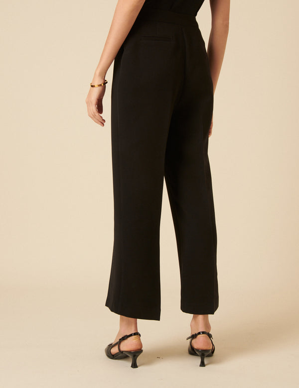 Nobody’s Child Black Etta Straight Leg Trousers