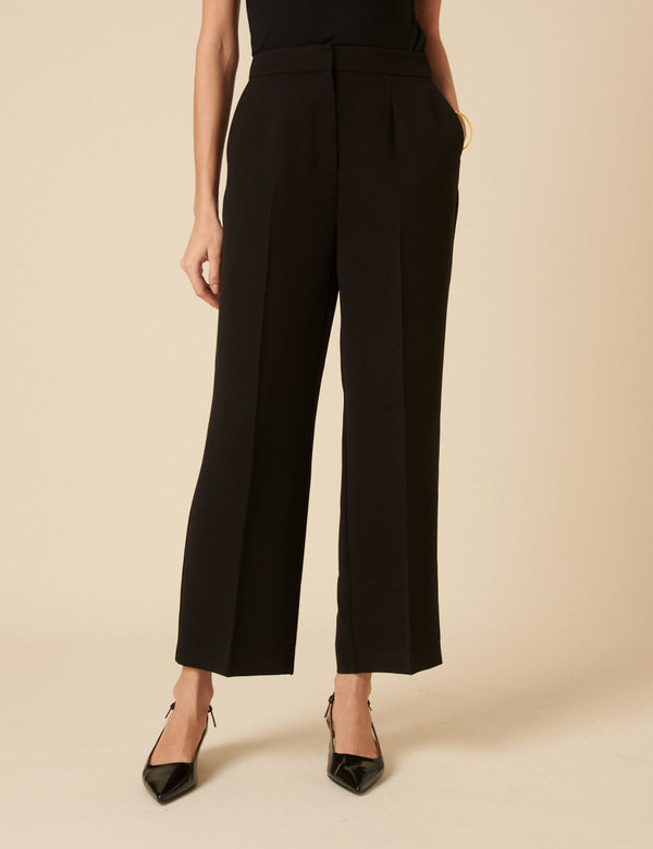 nobody’s child Black Etta Straight Leg Trousers