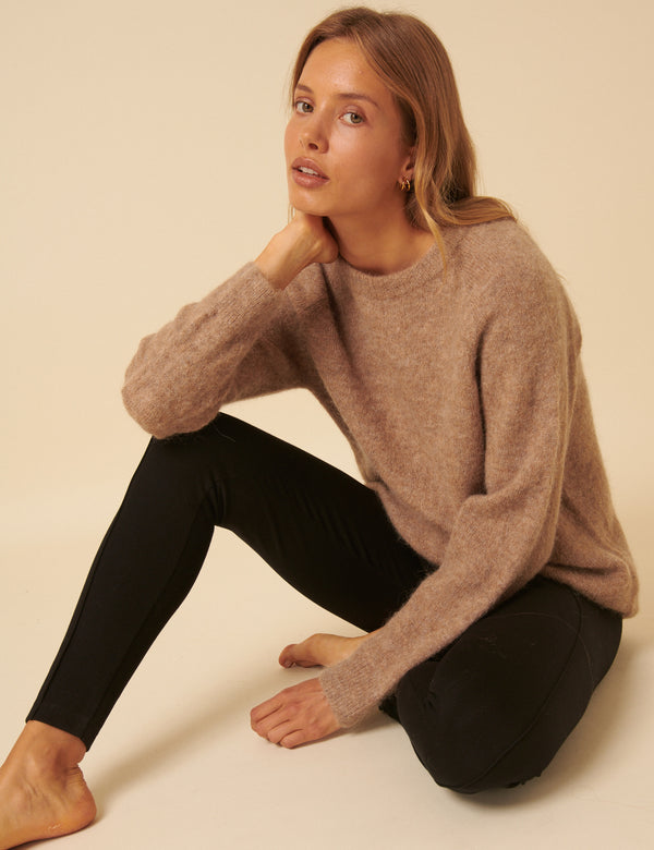 Nobody’s Child Black High Waisted Ponte Leggings