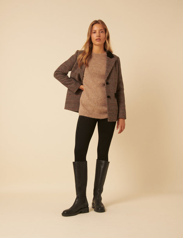 Nobody’s Child Black High Waisted Ponte Leggings