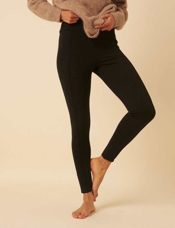 nobody’s child Black High Waisted Ponte Leggings