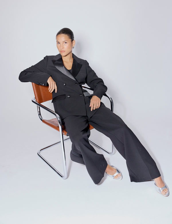 Nobody’s Child Black Tuxedo Blazer