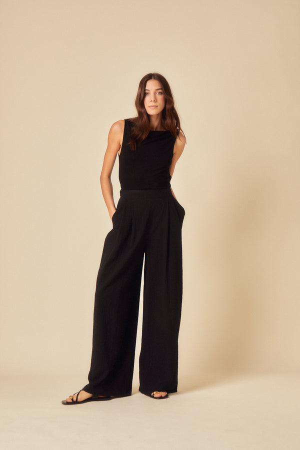 Nobody’s Child Black Wide Leg Zeena Trousers