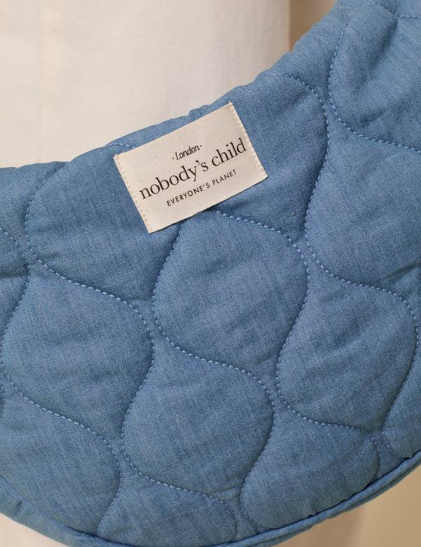 Nobody’s Child Blue Denim Denim Sling Bag