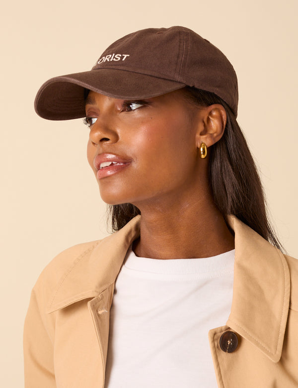 Nobody’s Child Brown Florist Cap