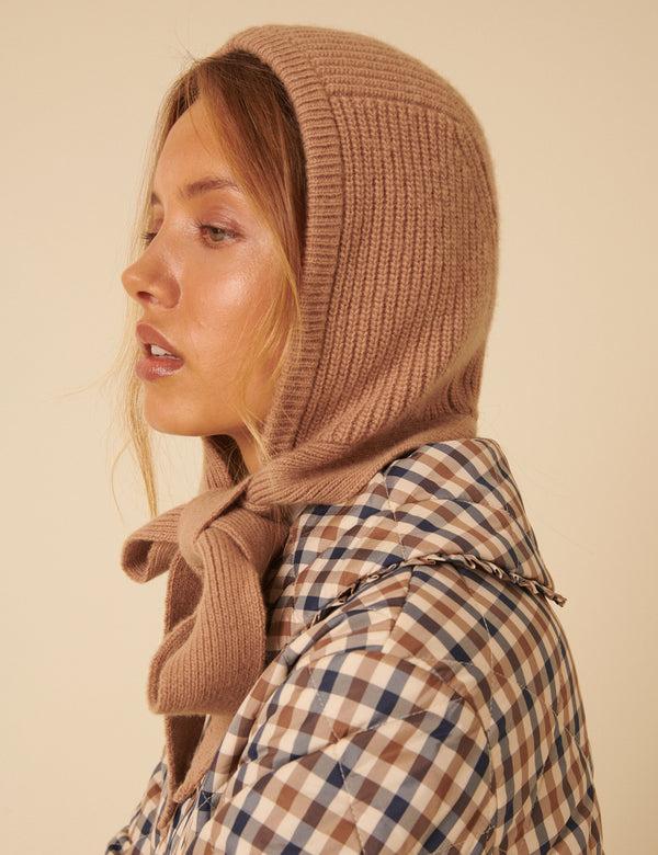 Nobody’s Child Camel Ribbed Hood