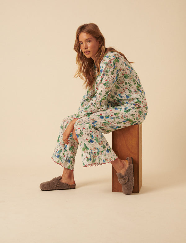 Nobody’s Child Genuins Stone Sheepskin Slippers