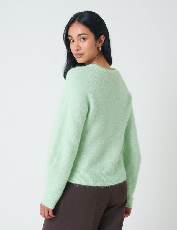 Nobody’s Child Green Barrel Sleeve Cardigan