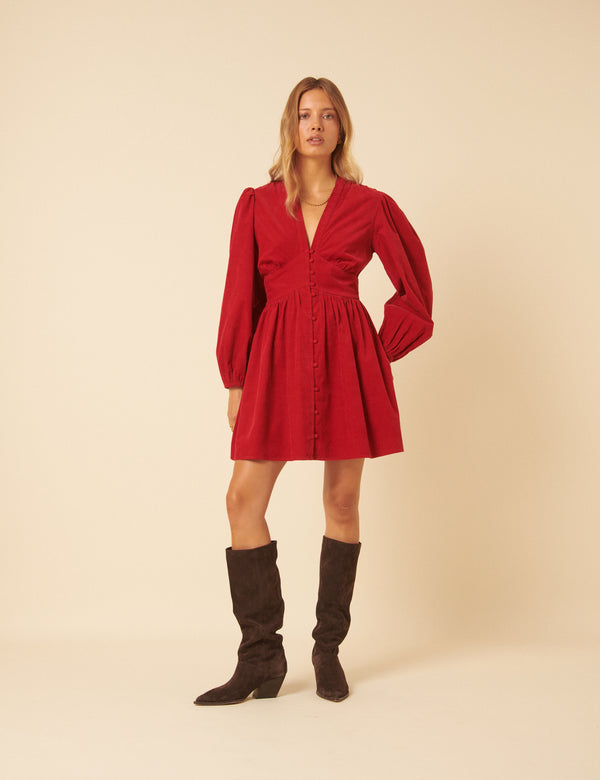 nobody’s child Red Cord Starlight Mini Dress