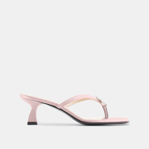 Nodaleto Dona Ariel Thong Sandal 50 Pinky Peach Satin