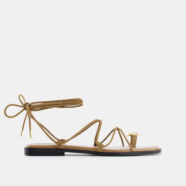 Nodaleto Bulla Isla Flat Lace Up 5 Hazel