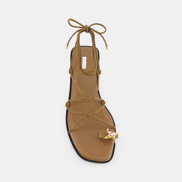 Nodaleto Bulla Isla Flat Lace Up 5 Hazel