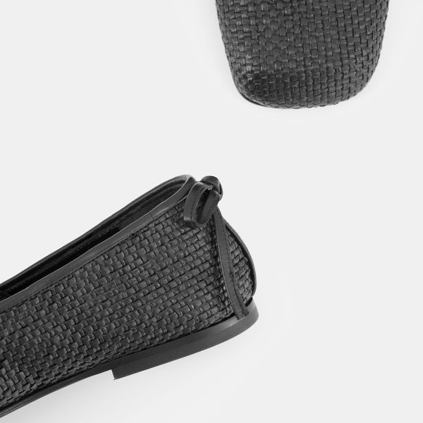 Nodaleto Bulla Node 5 Black Raffia